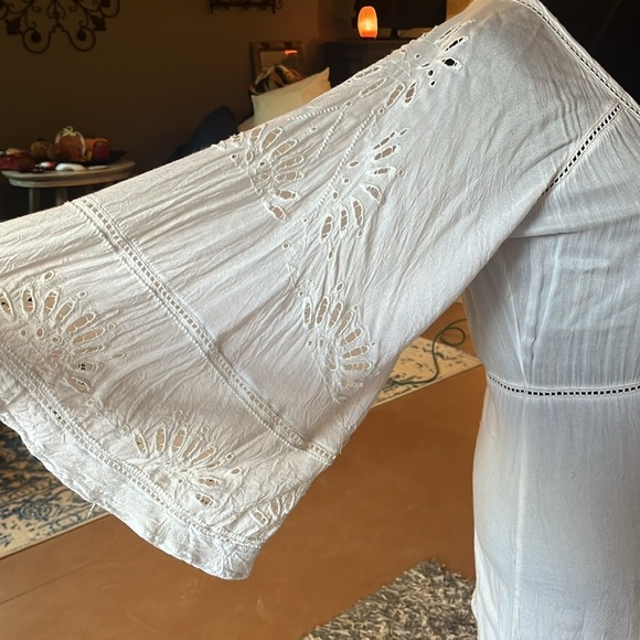 Amuse Society White Casablanca Dress | Size S - Picture 5 of 9